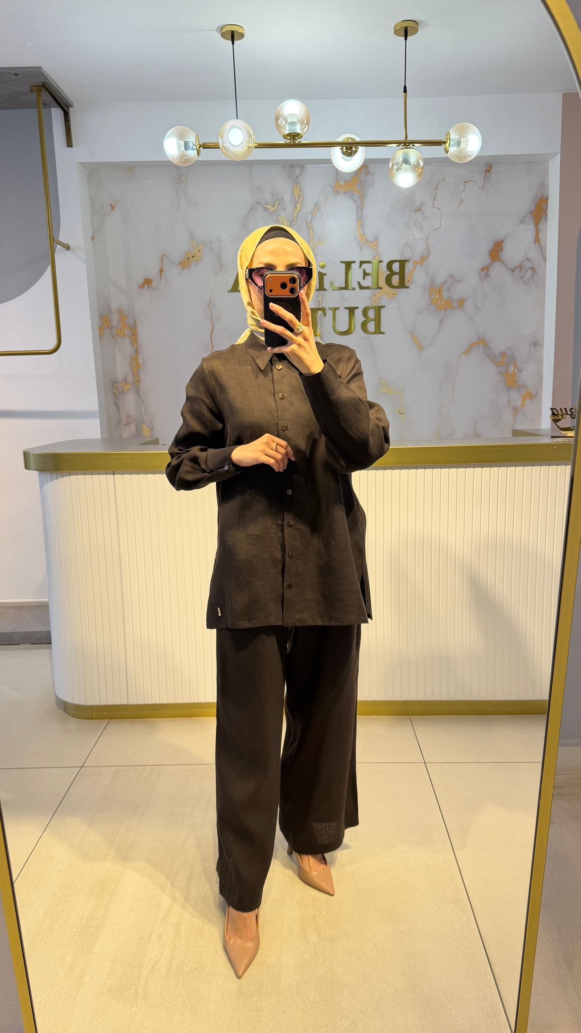 Missdalida Bol Paça Keten Pantolon