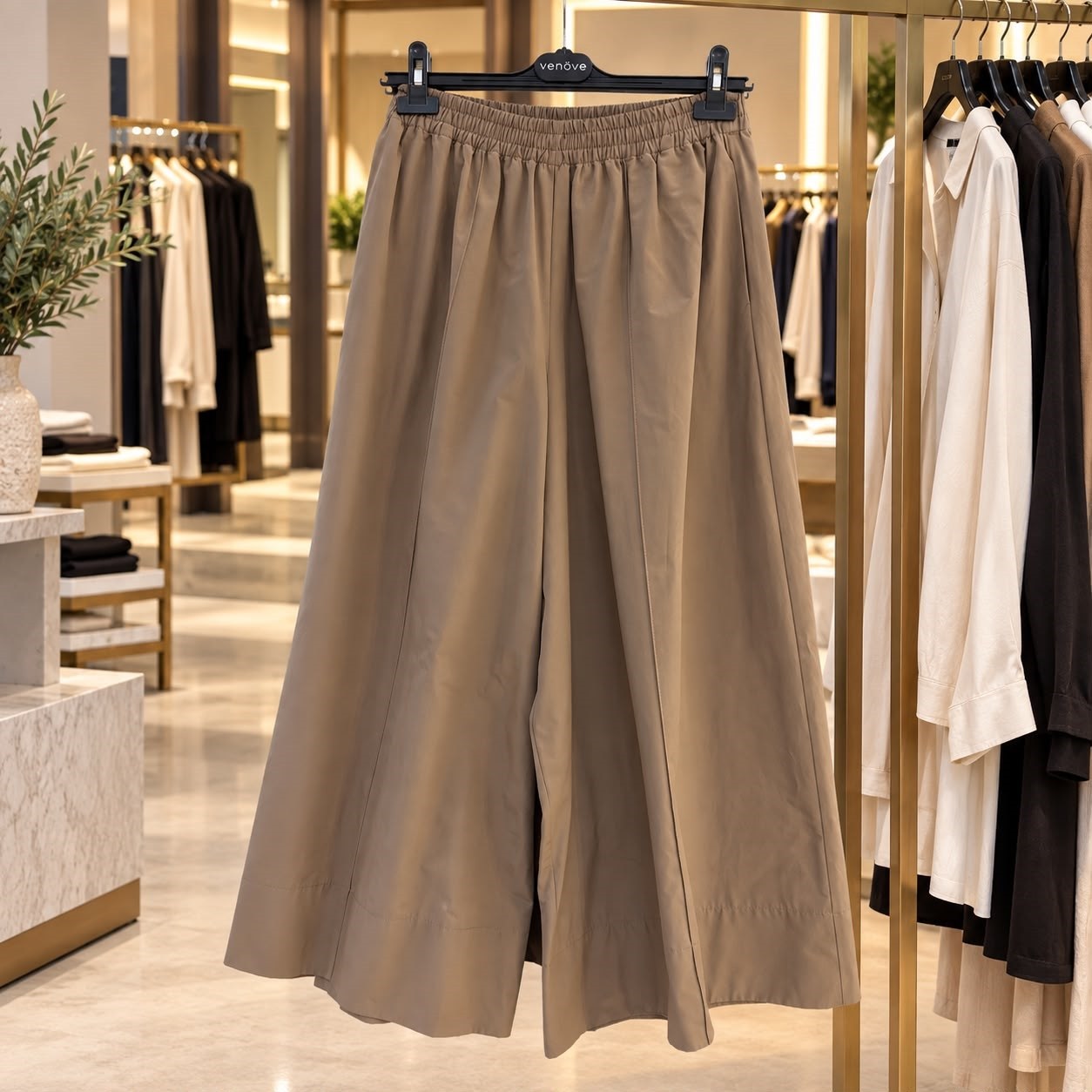 Venöve Soles Pantolon Camel
