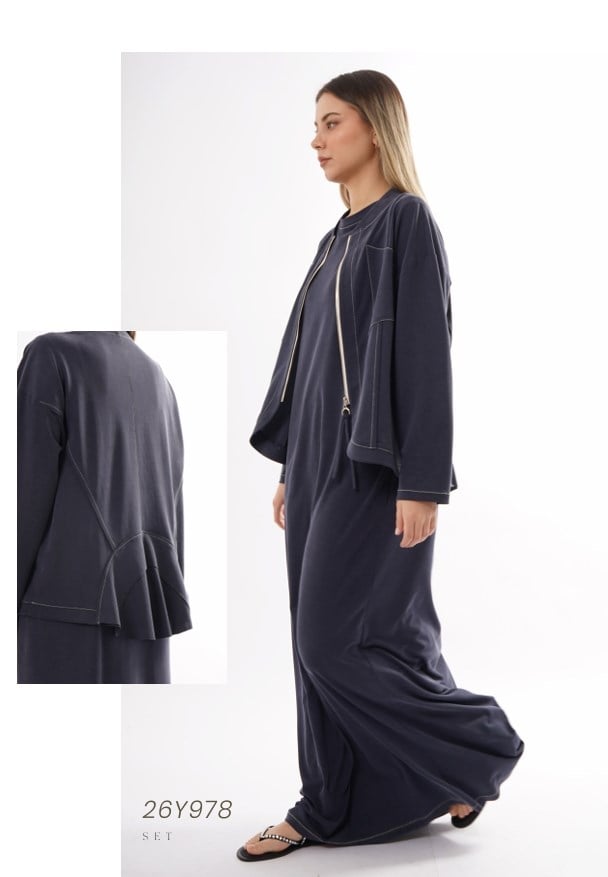 CEREMONY TENSEL LYOCEL ELBİSE