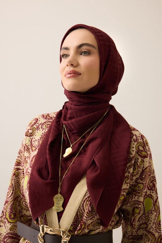 İmannoor İman Kare Naia Eşarp 90.90