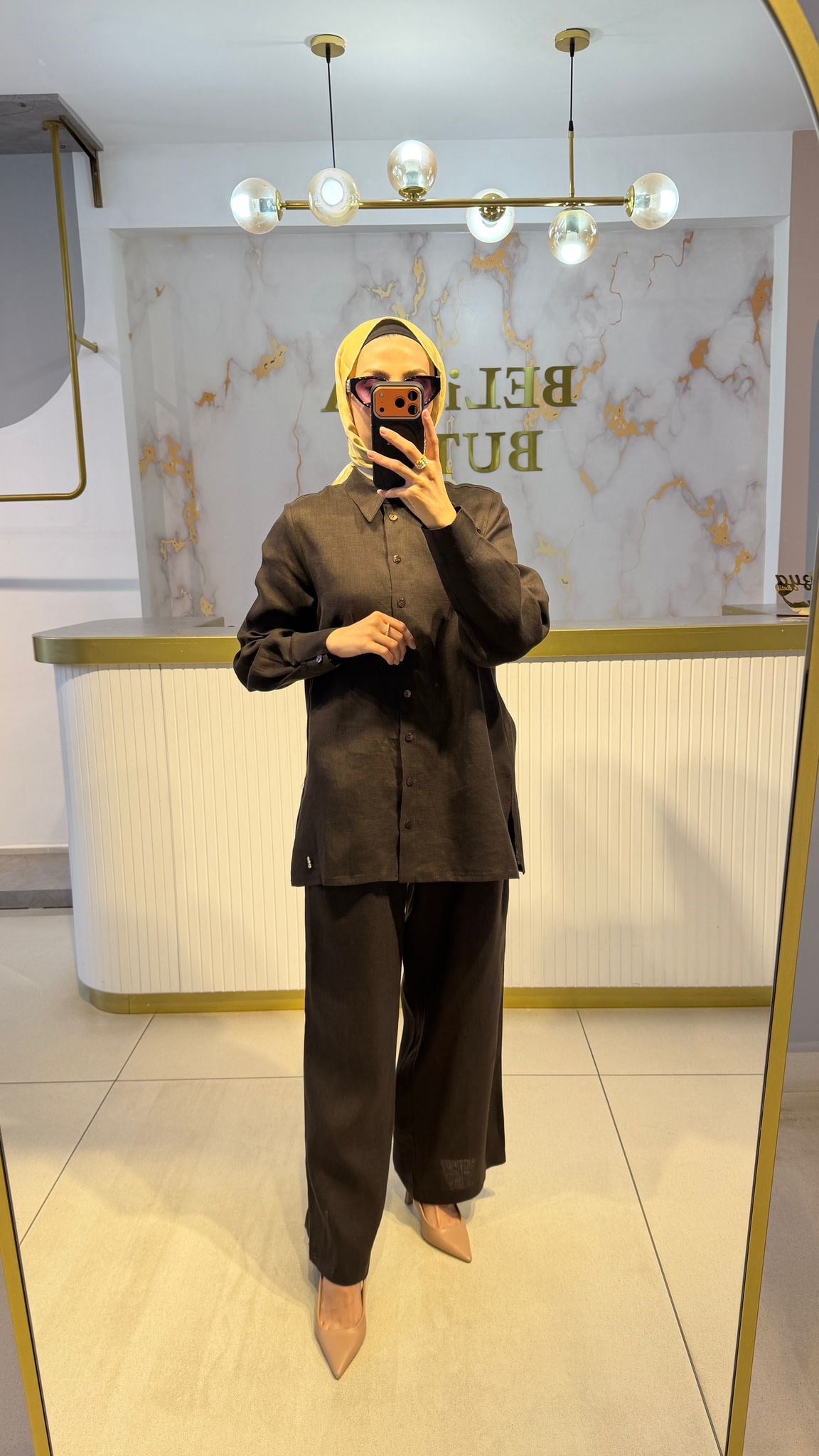 Missdalida Bol Paça Keten Pantolon