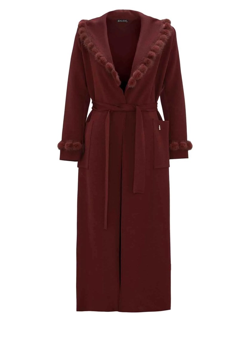 Missdalida Pon Pon Kürklü Hırka