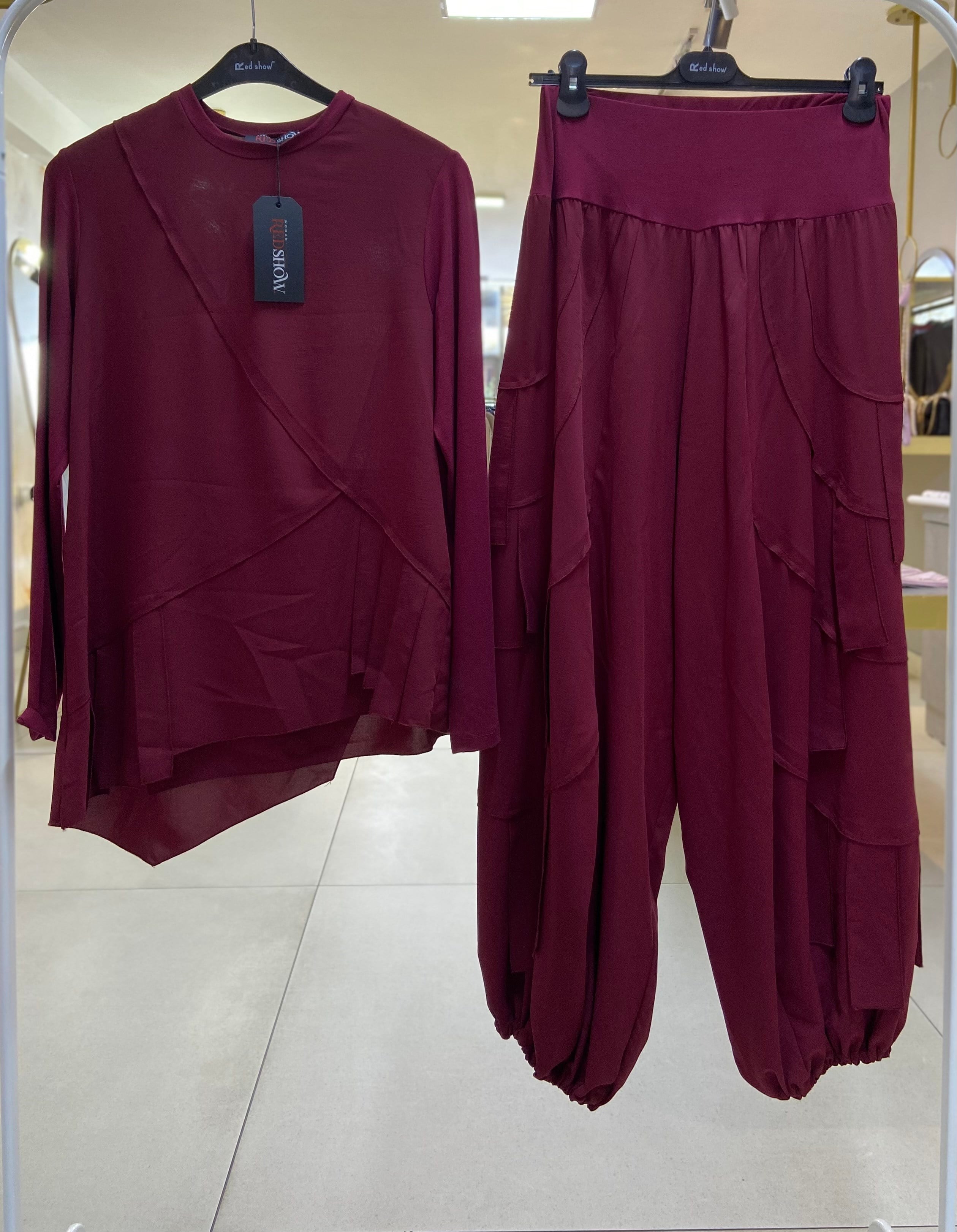 Redshow Şalvarlı Takım