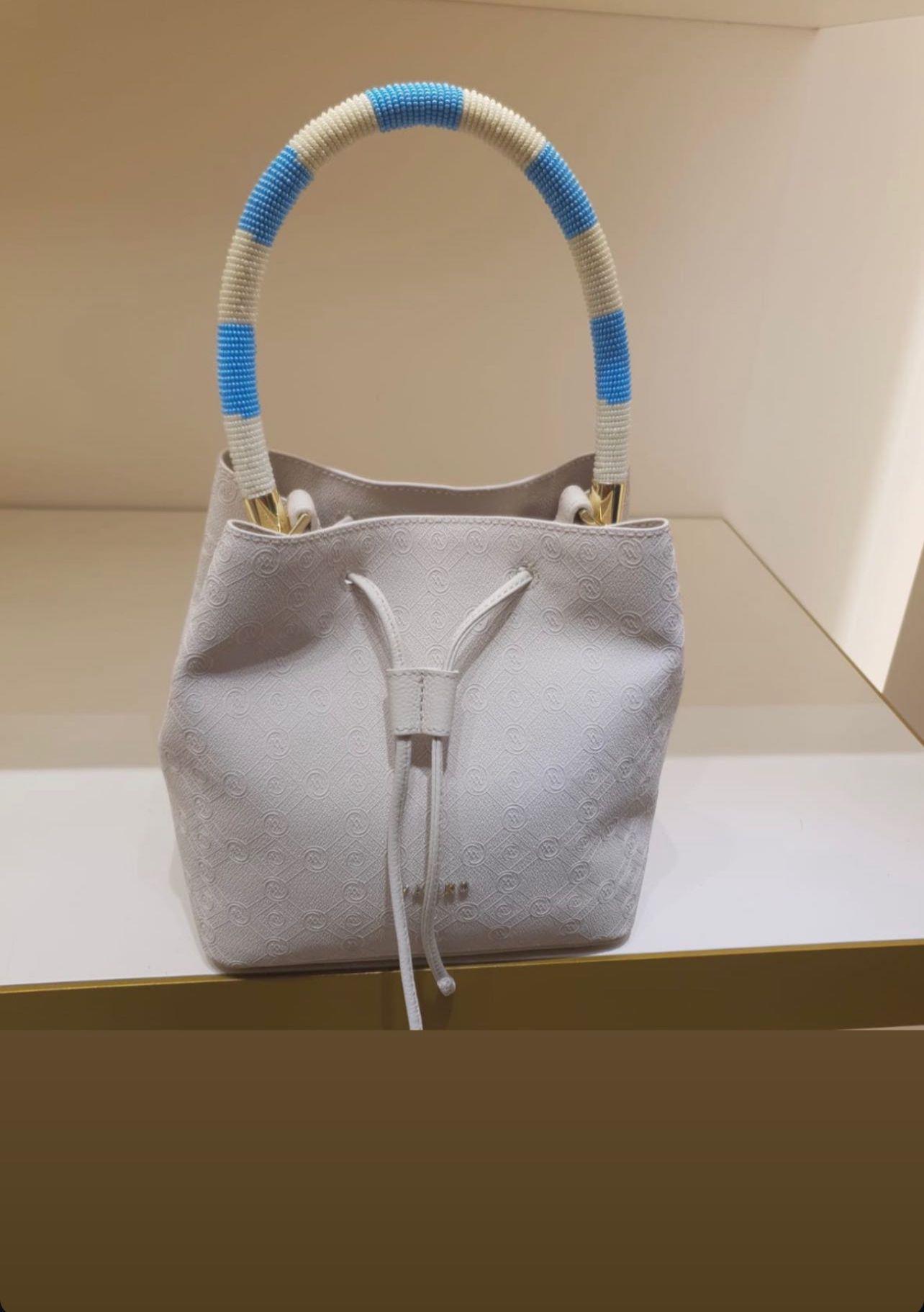 VAKKO BONCUK İŞLEMELİ ÇANTA