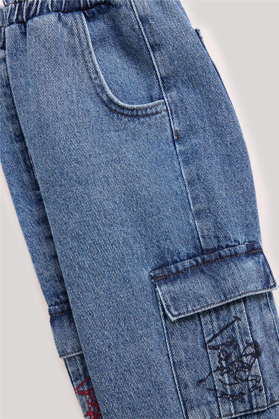 Beverly Hills Polo Club Erkek Çocuk Denim Pantolon