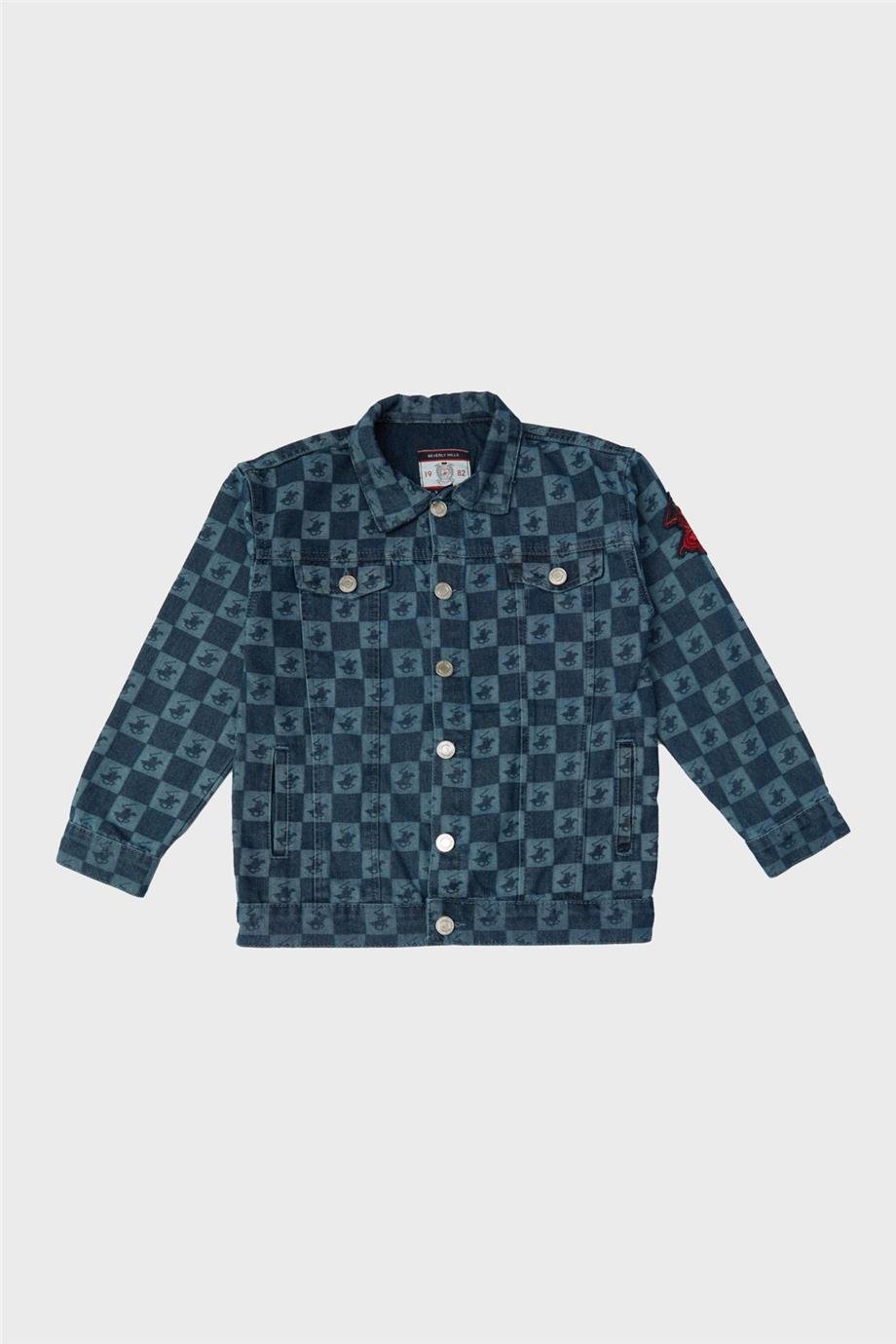 Beverly Hills Polo Club Erkek Çocuk Denim Ceket