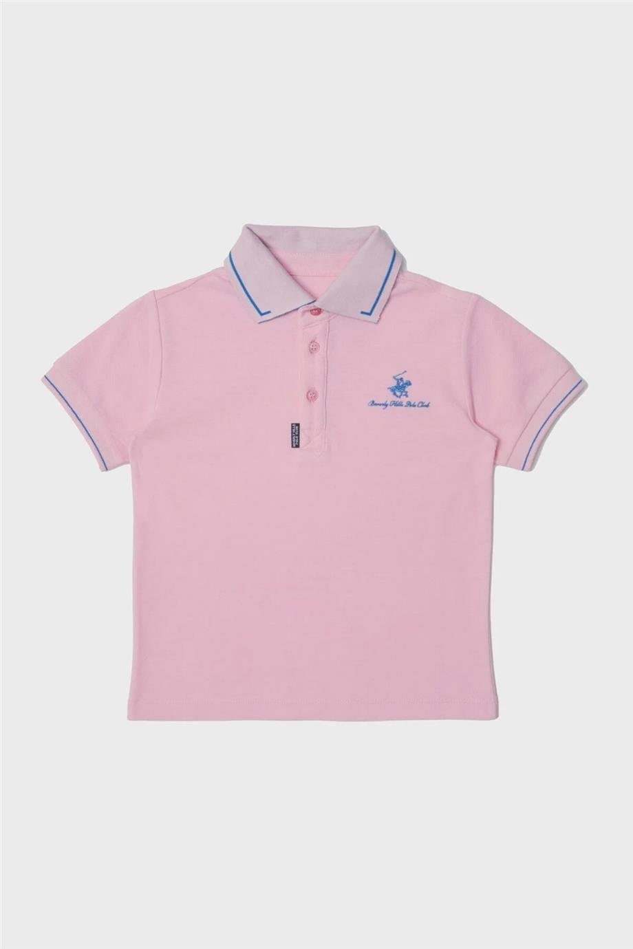 Beverly Hills Polo Club Erkek Çocuk Pembe T-Shirt