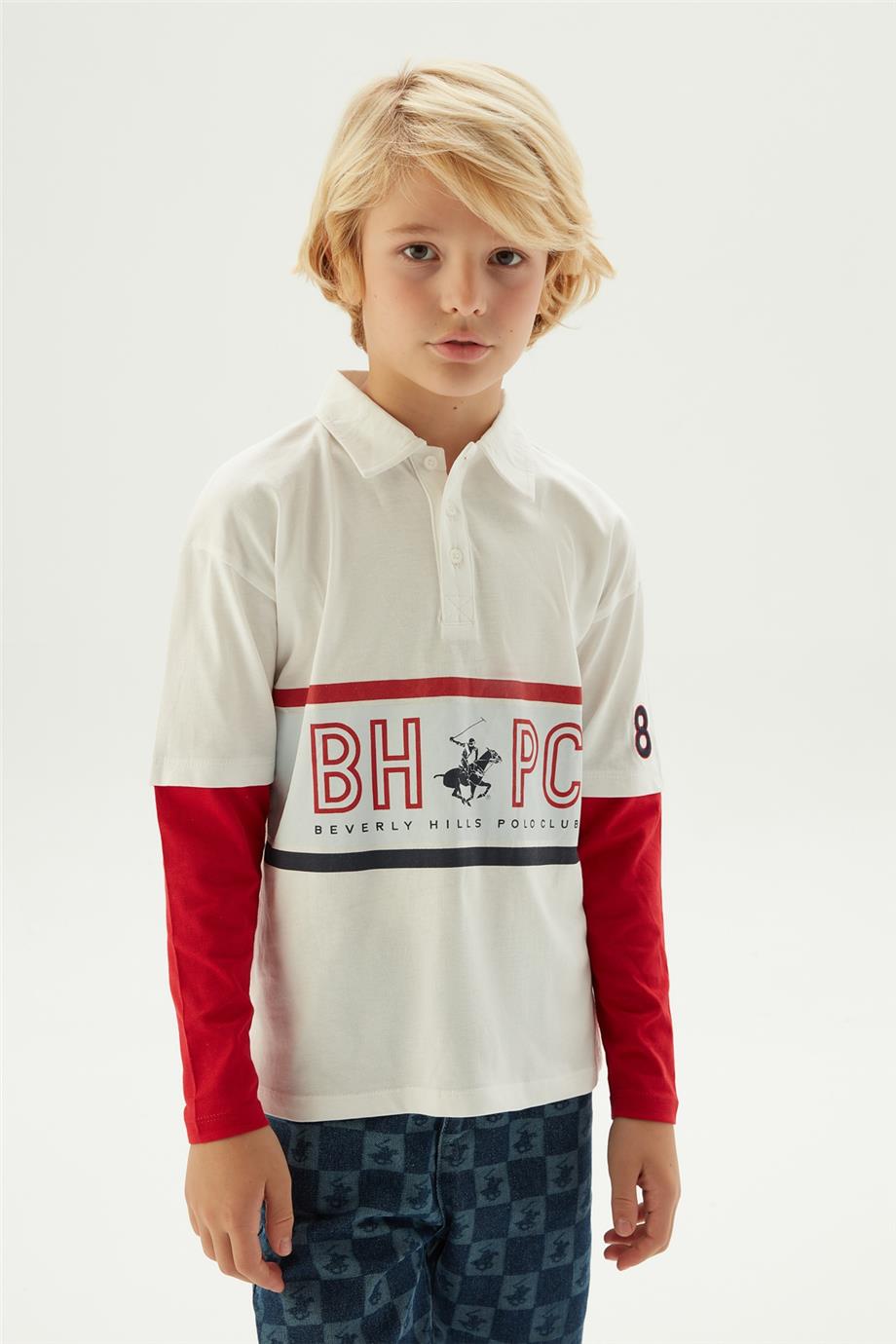 Beverly Hills Polo Club Erkek Çocuk Renkli T-Shirt