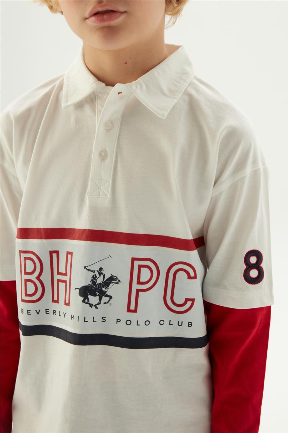Beverly Hills Polo Club Erkek Çocuk Renkli T-Shirt