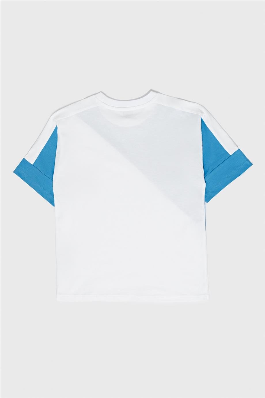 Bikkembergs Erkek Çocuk Beyaz T-Shirt