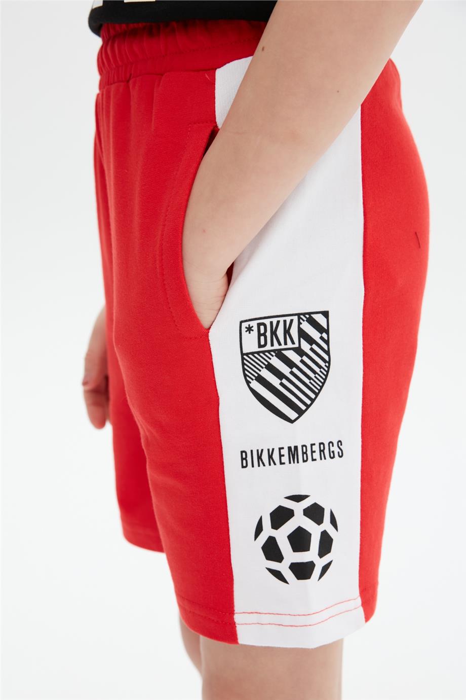 Bikkembergs Erkek Çocuk Kırmızı Şort
