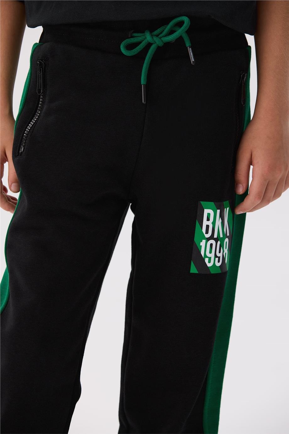 Bikkembergs Erkek Çocuk Siyah Eşofman Altı