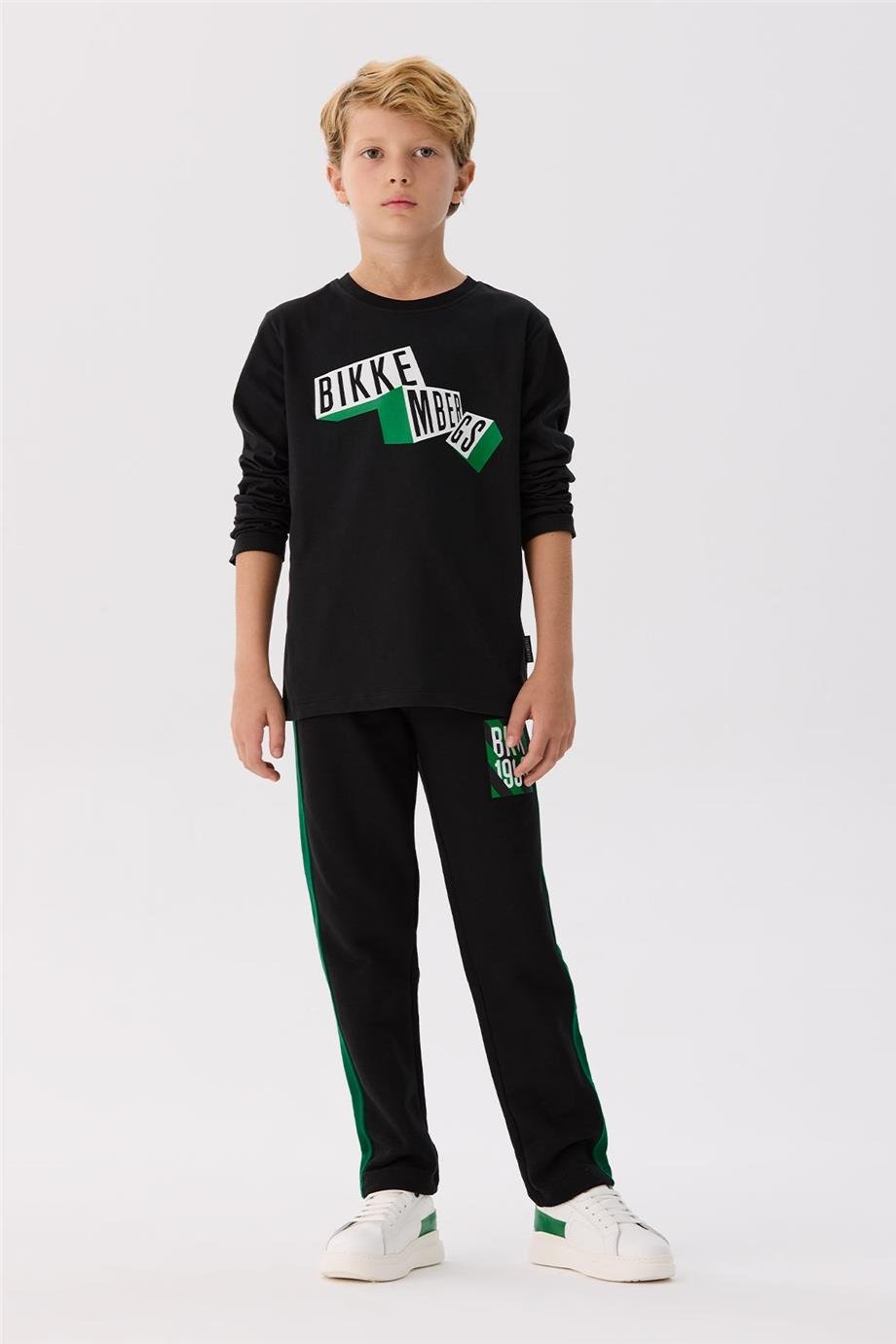 Bikkembergs Erkek Çocuk Siyah T-Shirt