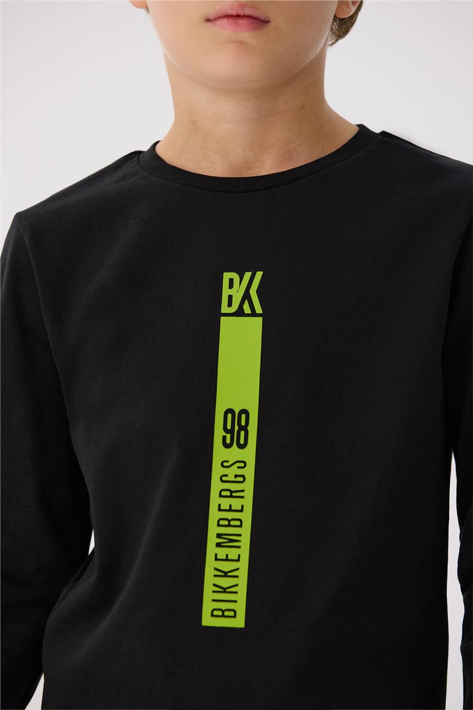 Bikkembergs Erkek Çocuk Siyah T-Shirt