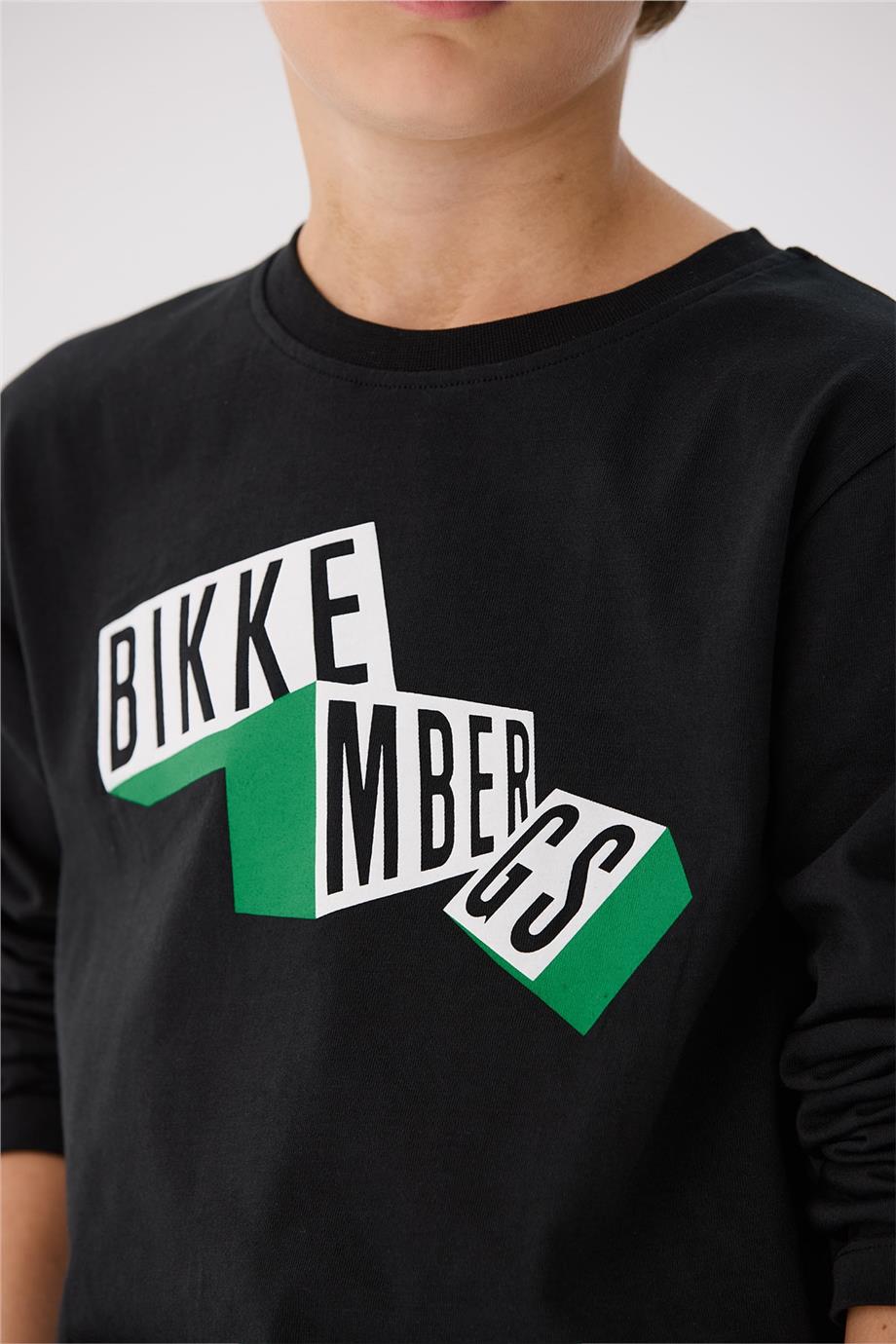 Bikkembergs Erkek Çocuk Siyah T-Shirt