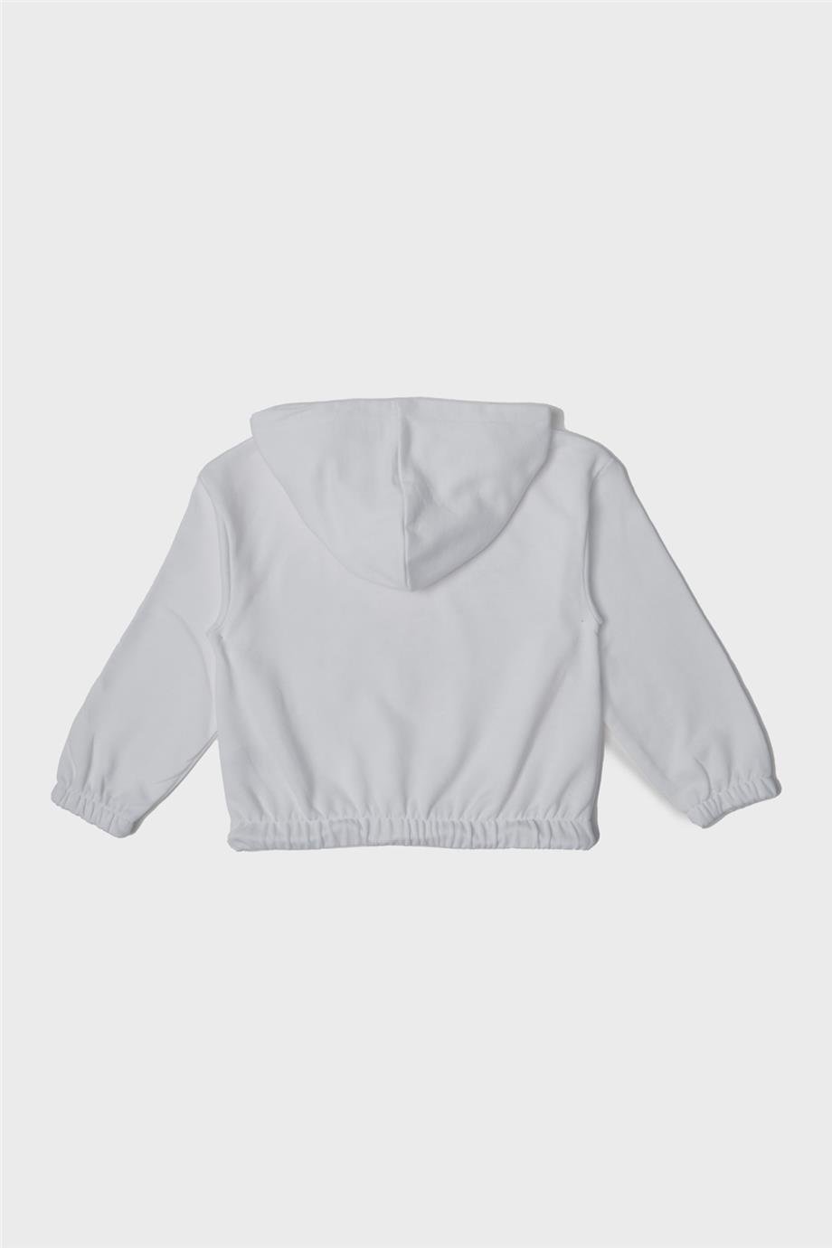 Gaudi Kız Çocuk Beyaz Sweatshirt