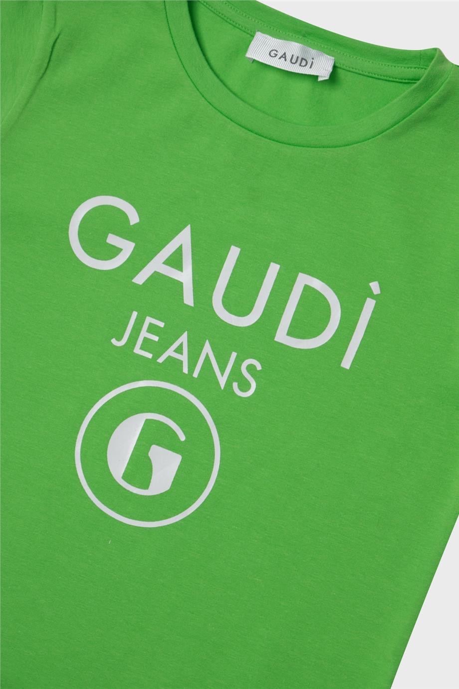 Gaudi Kız Çocuk Yeşil T-Shirt