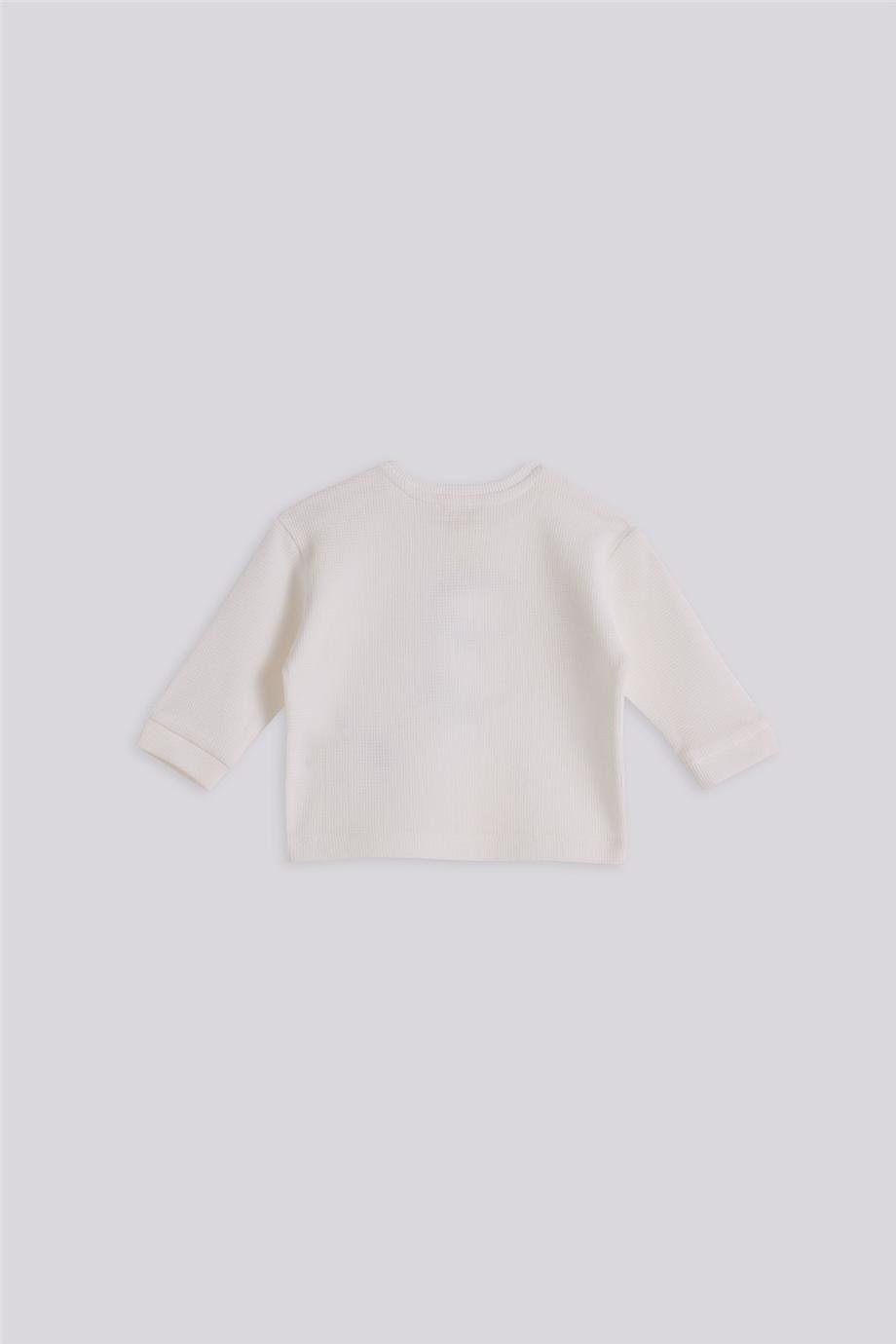 Gb Baby Basic Erkek Bebek Ekru Eşofman Takımı