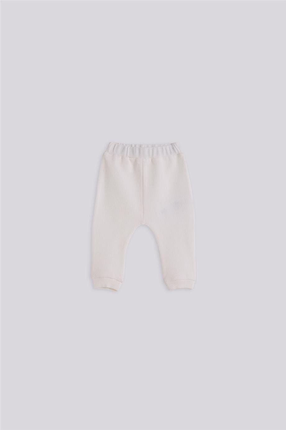 Gb Baby Basic Erkek Bebek Ekru Eşofman Takımı