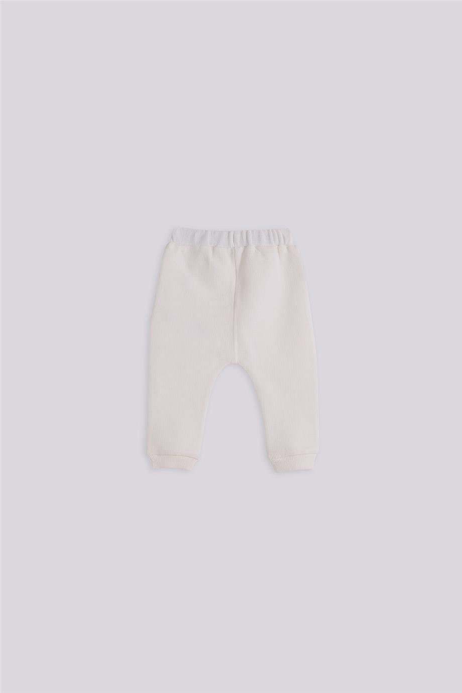 Gb Baby Basic Erkek Bebek Ekru Eşofman Takımı
