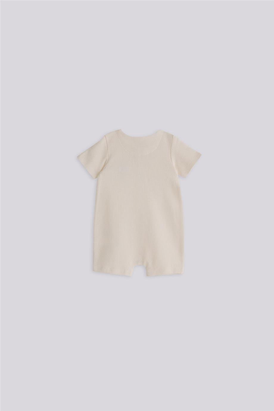 Gb Baby Basic Erkek Bebek Ekru Tulum