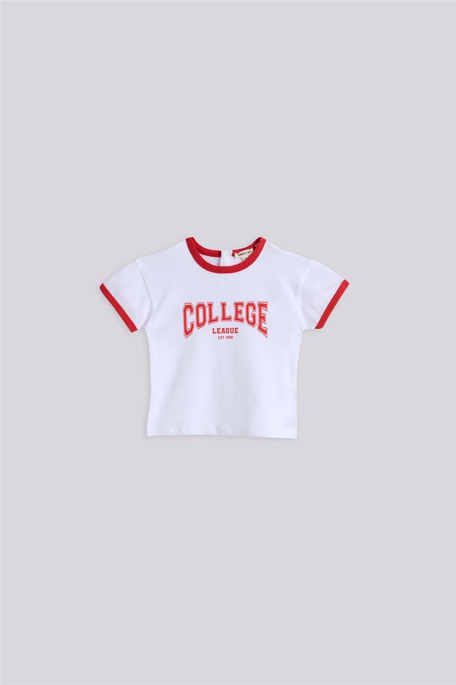 Gb Baby Basic Erkek Bebek Kırmızı Şort Ve Tshirt Takımı