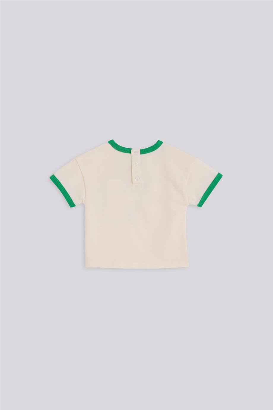 Gb Baby Basic Erkek Bebek Yeşil Şort Ve Tshirt Takımı