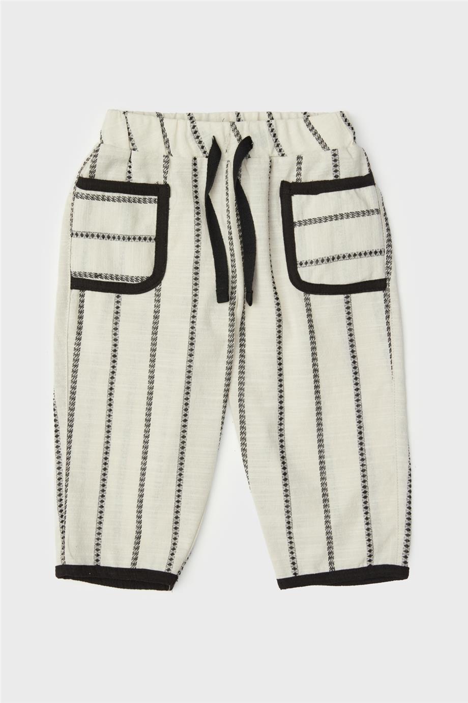 GB Baby Erkek Bebek Çizgili Pantolon