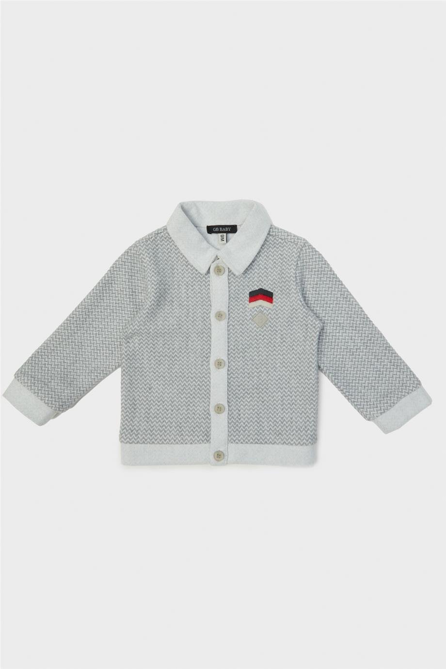 GB Baby Erkek Bebek Gri Hırka