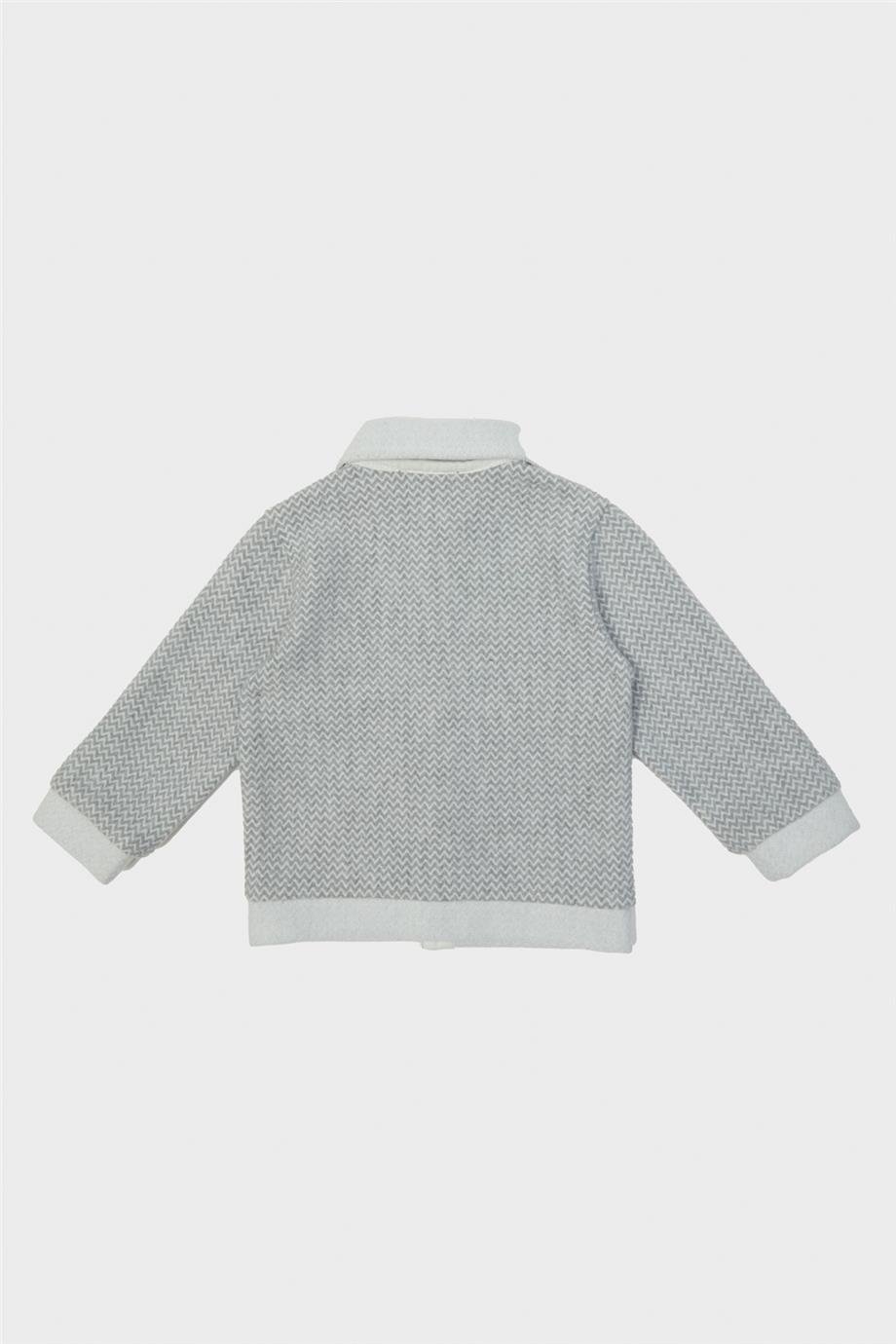 GB Baby Erkek Bebek Gri Hırka