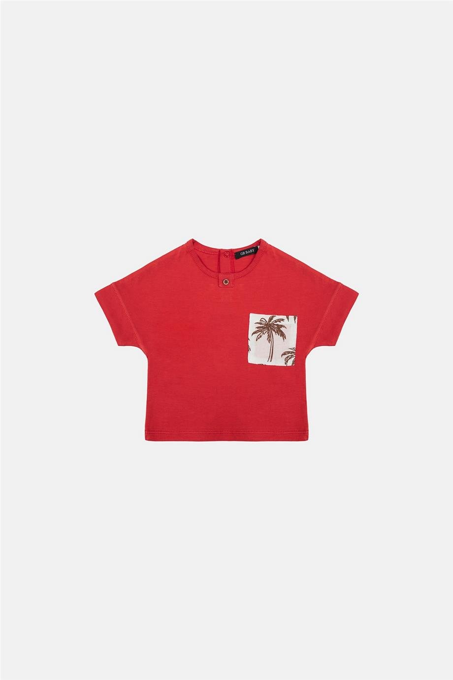 GB Baby Erkek Bebek Kırmızı Tshirt