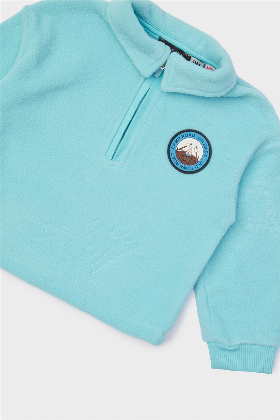 GB Baby Erkek Bebek Mavi Sweatshirt