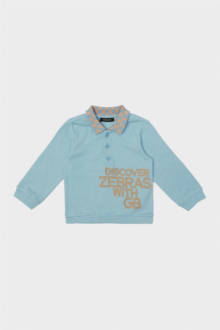 GB Baby Erkek Bebek Mavi T-Shirt