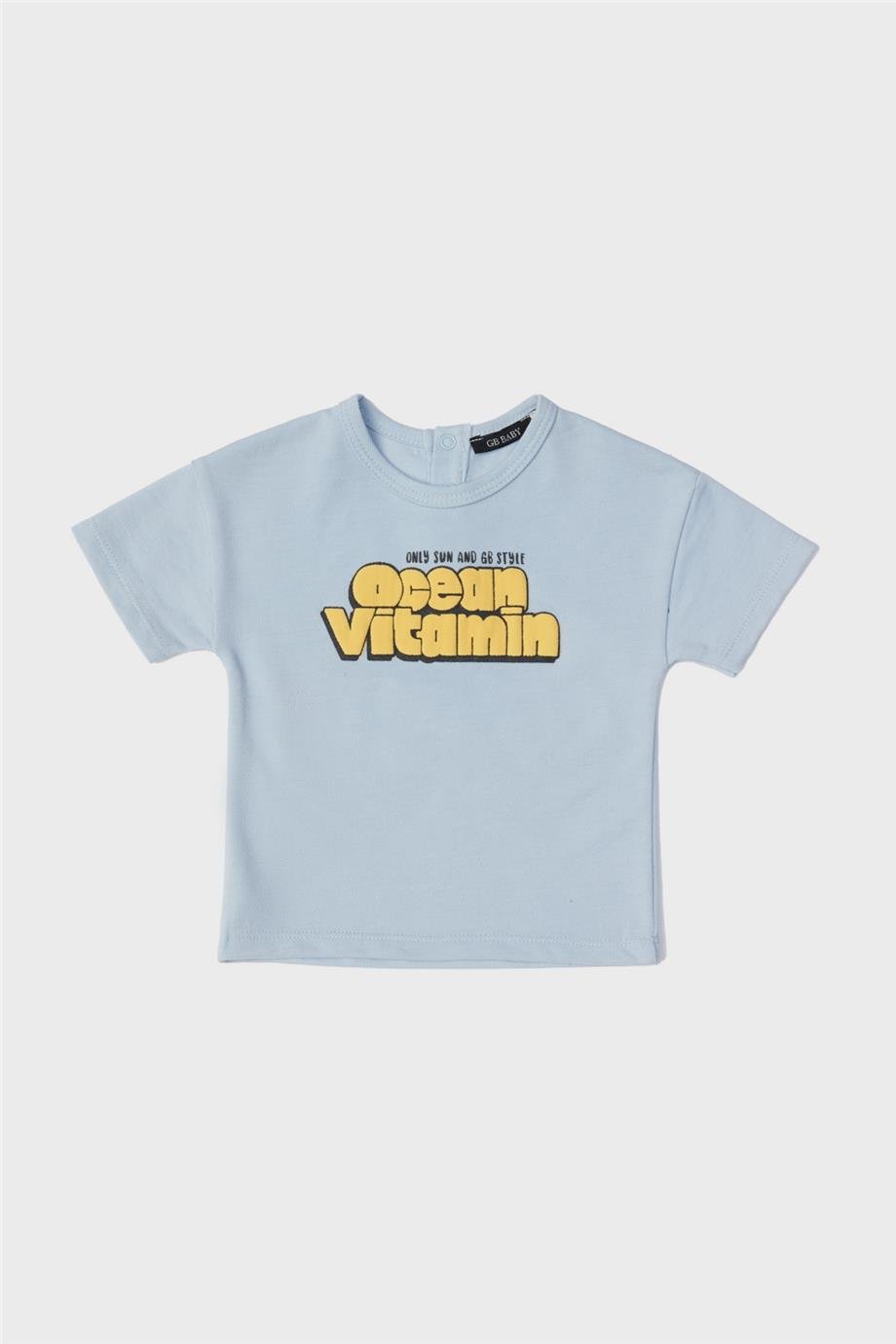 GB Baby Erkek Bebek Mavi T-Shirt
