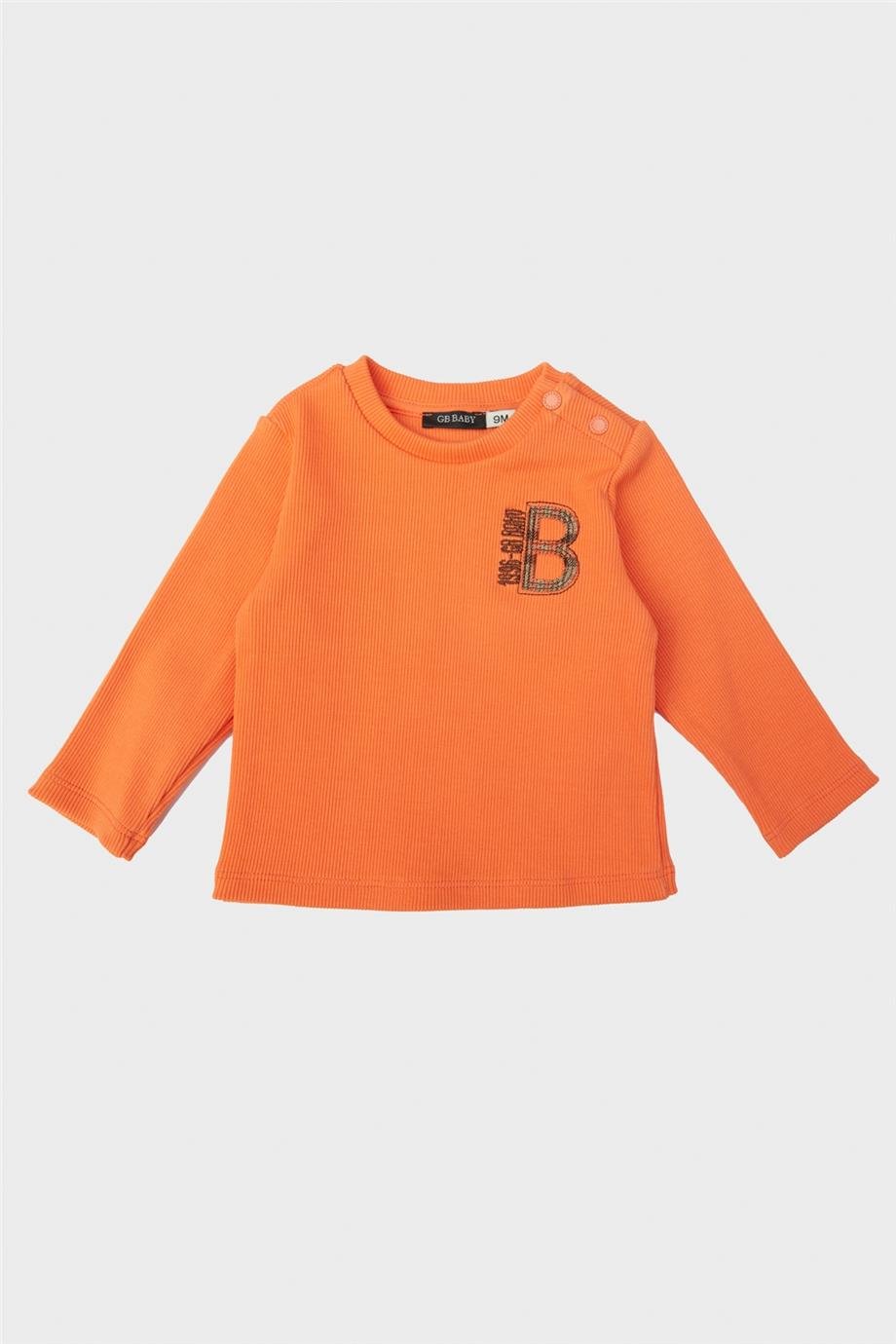 GB Baby Erkek Bebek Oranj T-Shirt