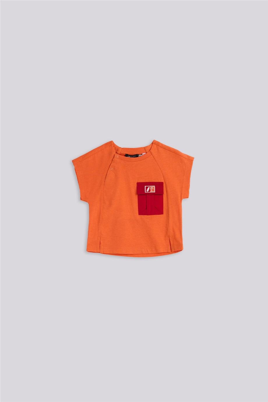 GB Baby Erkek Bebek Oranj Tshirt