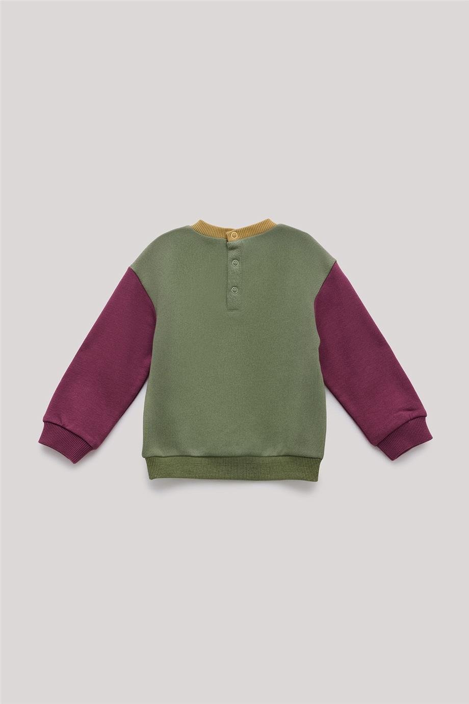 GB Baby Erkek Bebek Yeşil Sweatshirt