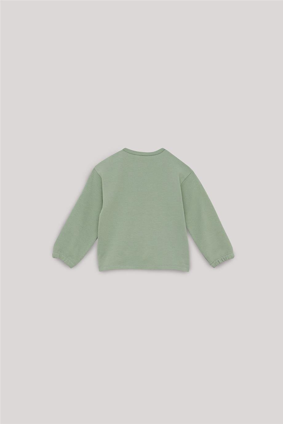GB Baby Erkek Bebek Yeşil Sweatshirt