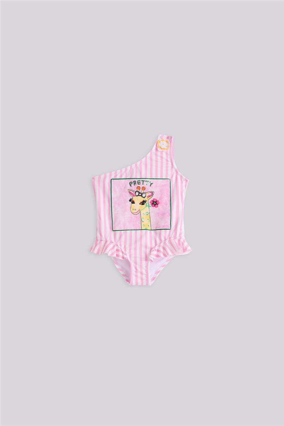 GB Baby Kız Bebek Desenli Mayo