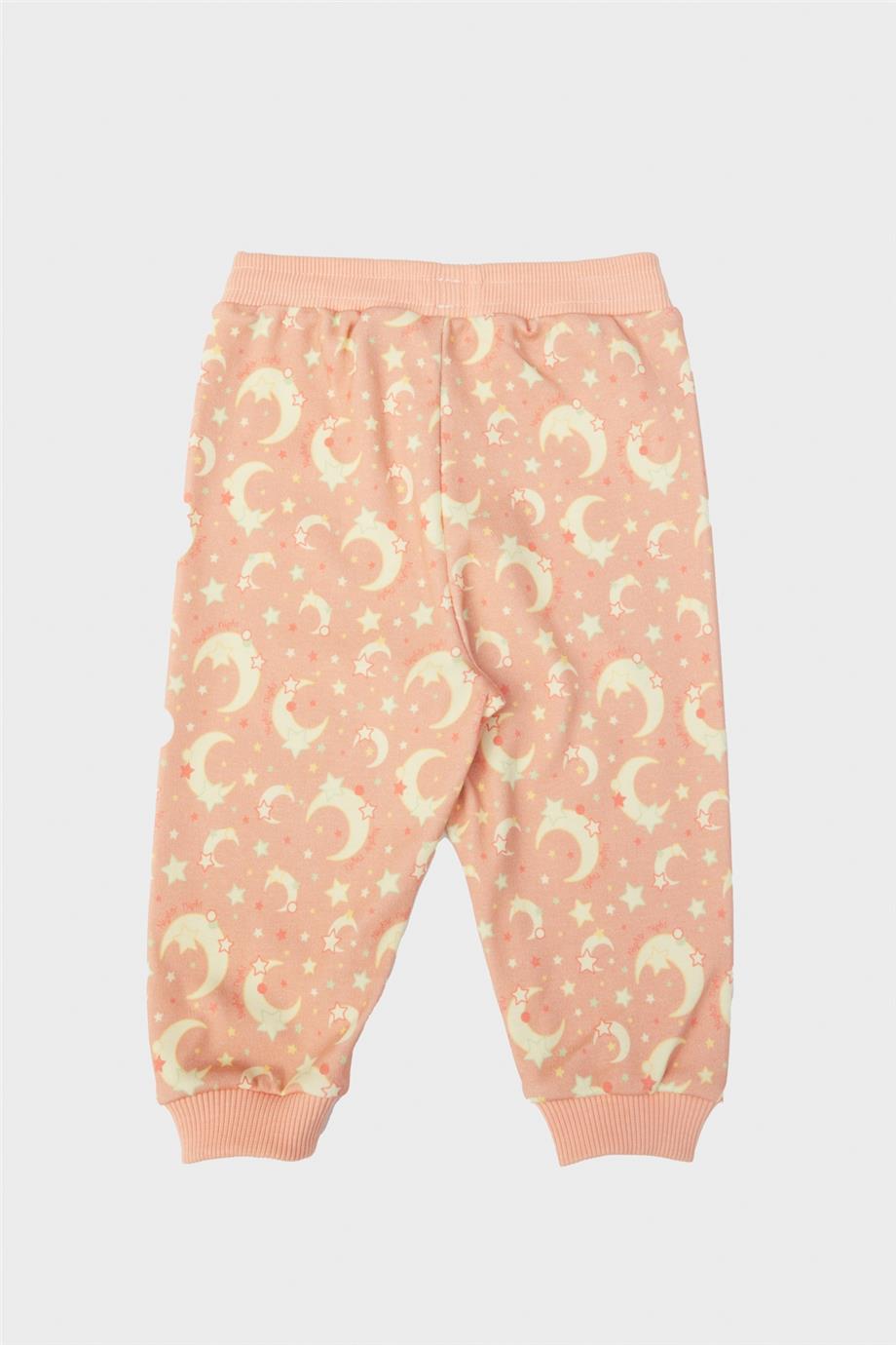 GB Baby Kız Bebek Desenli Pijama Takımı