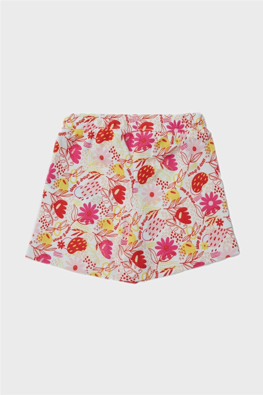 GB Baby Kız Bebek Desenli Pijama Takım