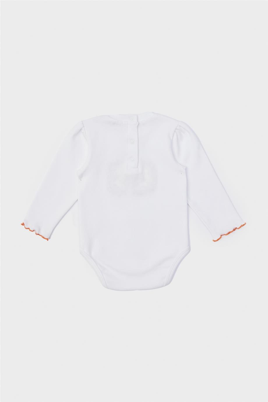 GB Baby Kız Bebek Ekru Body