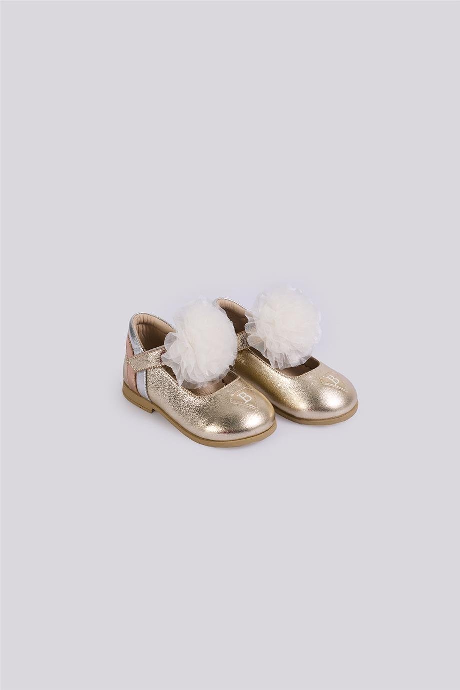 GB Baby Kız Bebek Gold Ayakkabı