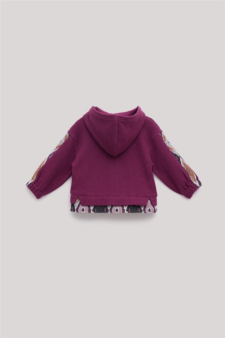 GB Baby Kız Bebek Mürdüm Eşofman Üstü