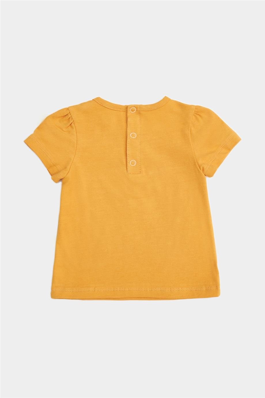 GB Baby Kız Bebek Oranj Tshirt