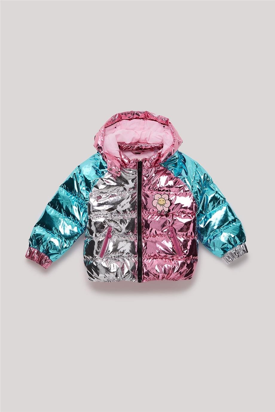 GB Baby Kız Bebek Renkli Mont