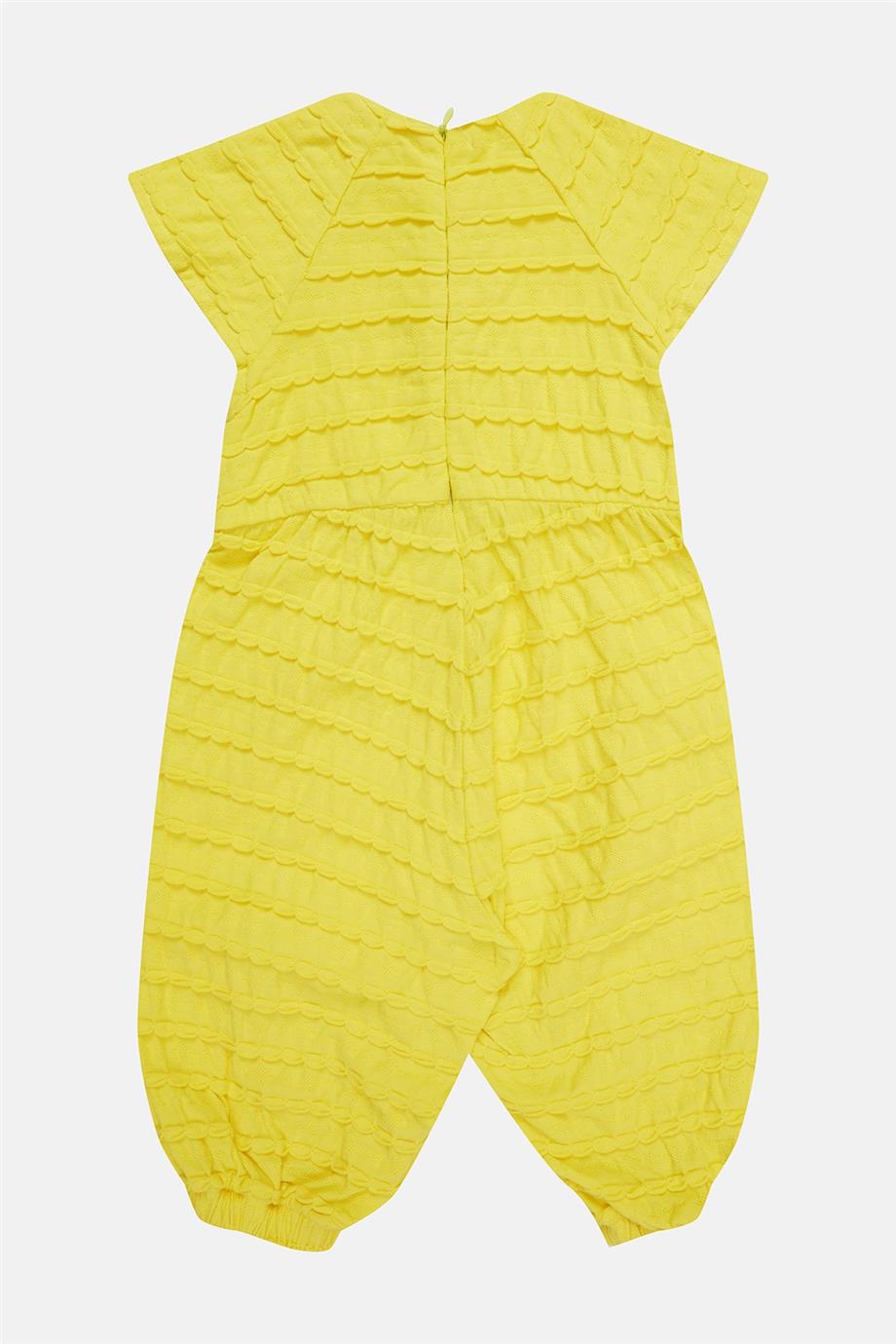 GB Baby Kız Bebek Sarı Tulum