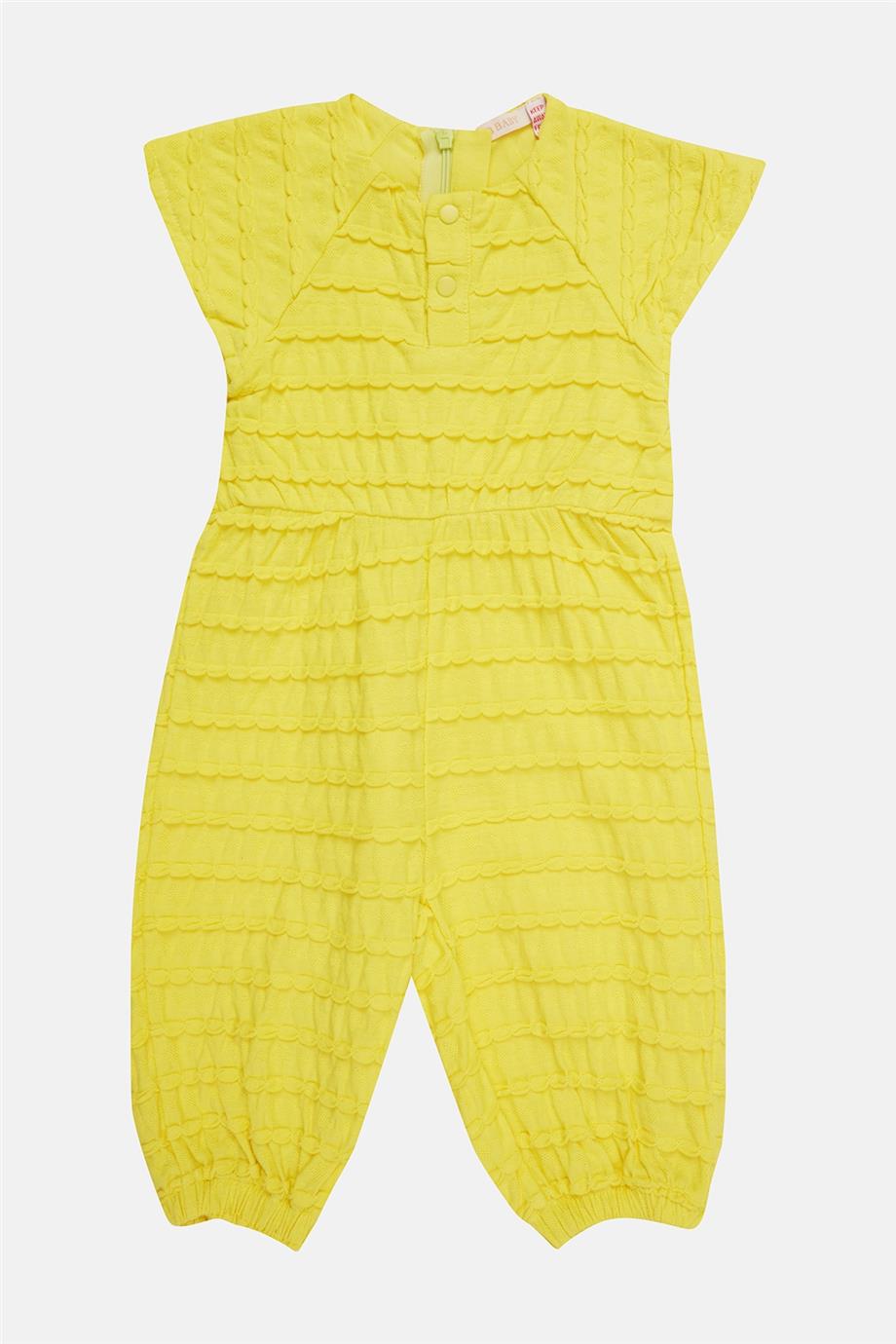 GB Baby Kız Bebek Sarı Tulum