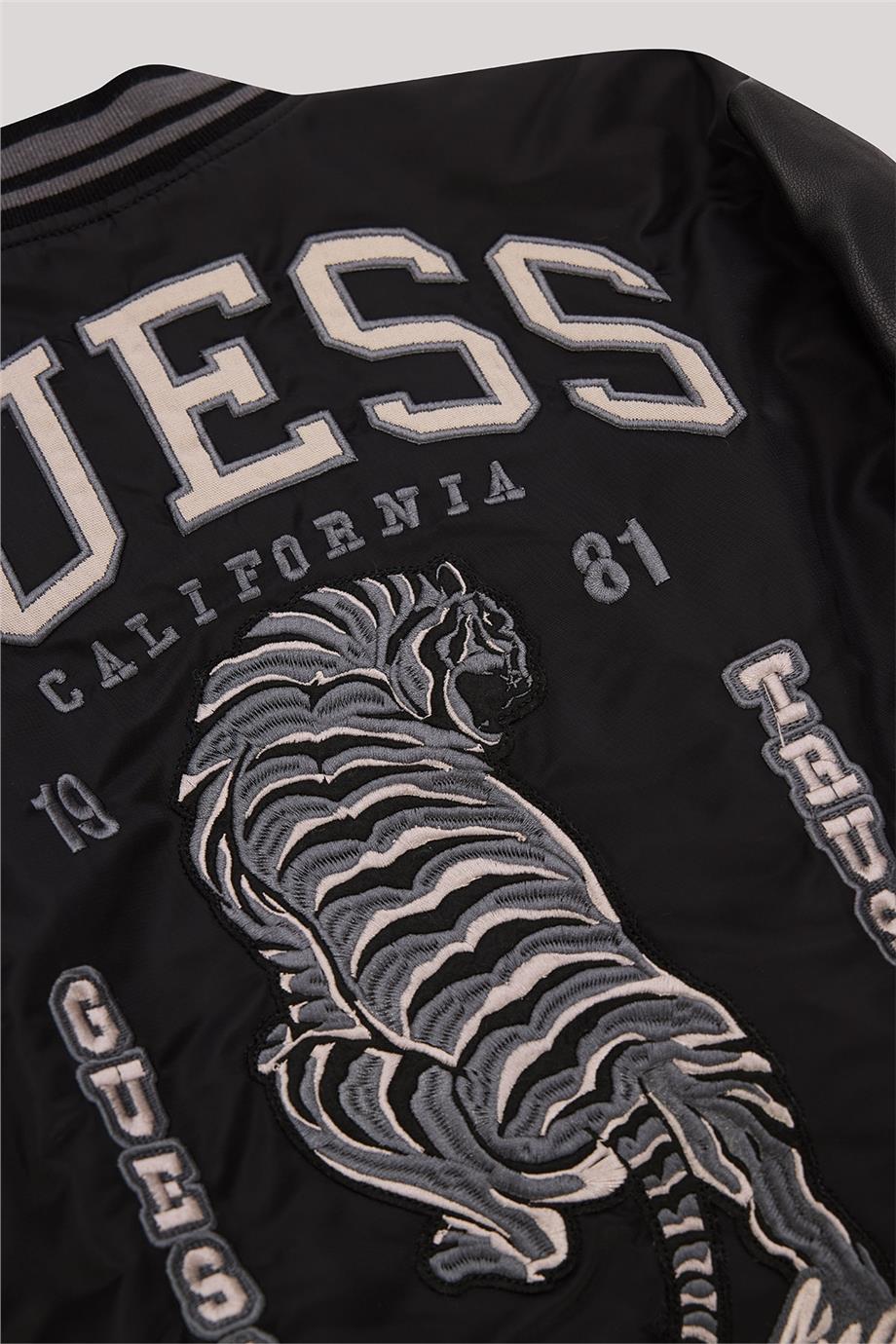 Guess Erkek Çocuk Siyah Mont