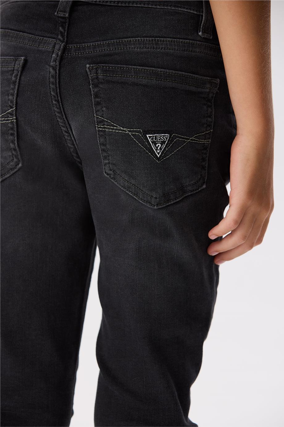 Guess Erkek Çocuk Siyah Pantolon